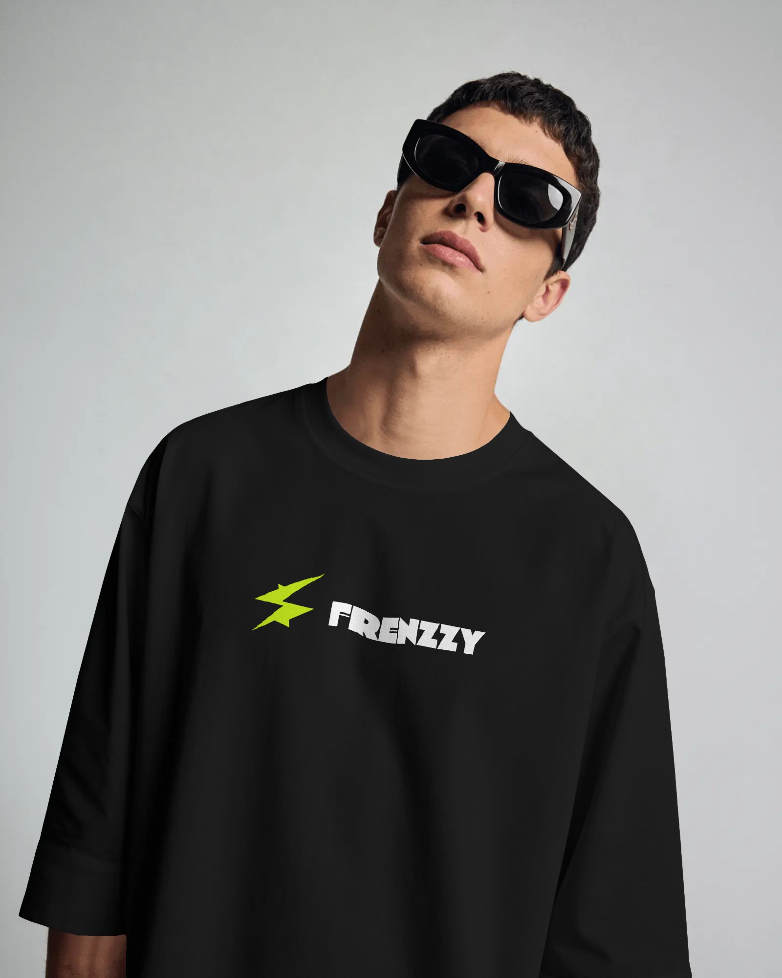 Frenzzy's Unisex Oversized Tee - French Thick Cotton : Offical Merch Edition